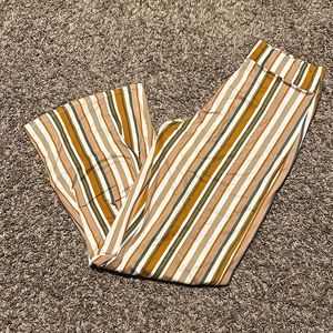 Flowy striped flare pants‼️‼️